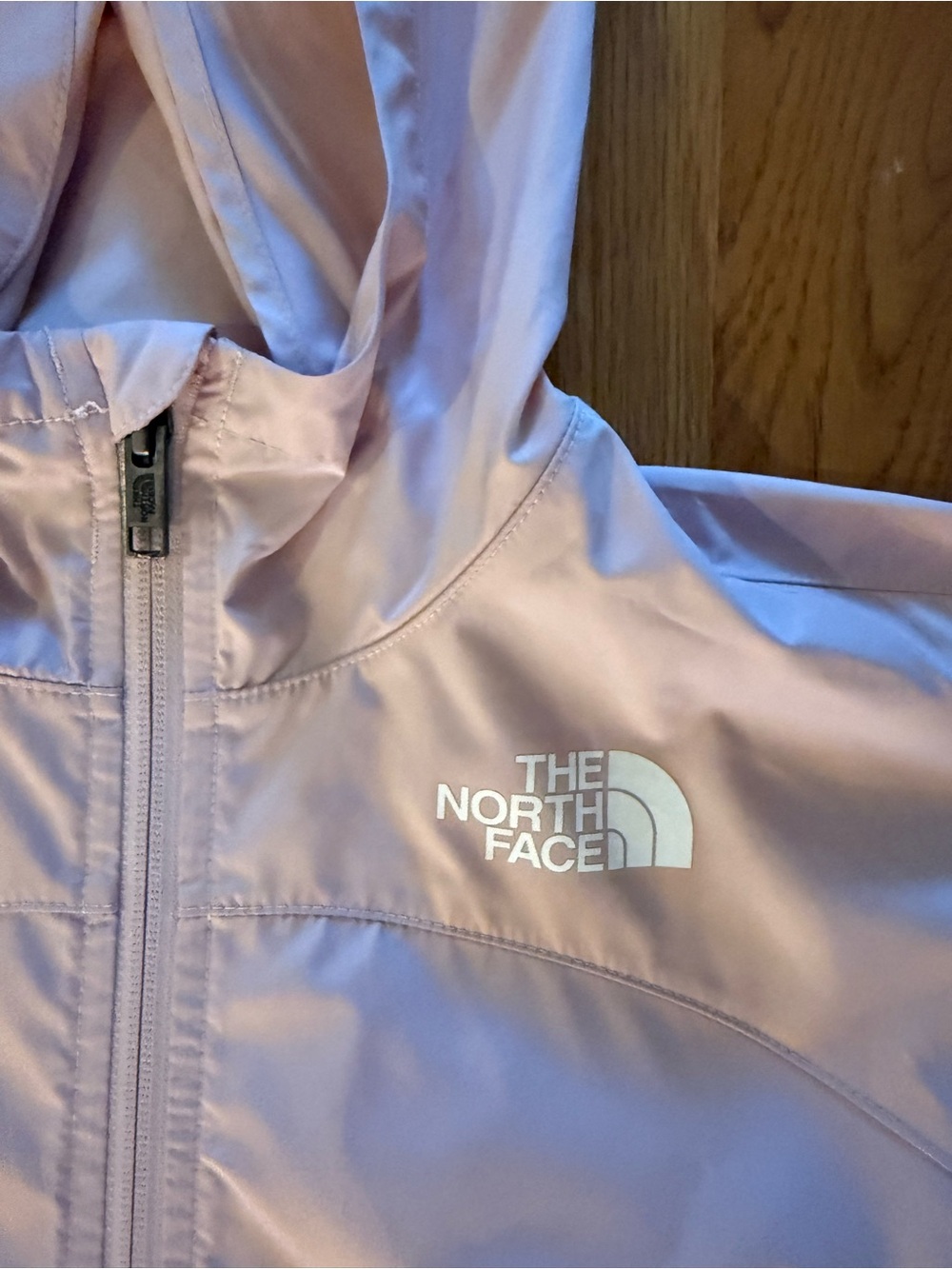 The North Face Girls' Light Pink Hooded Jacket